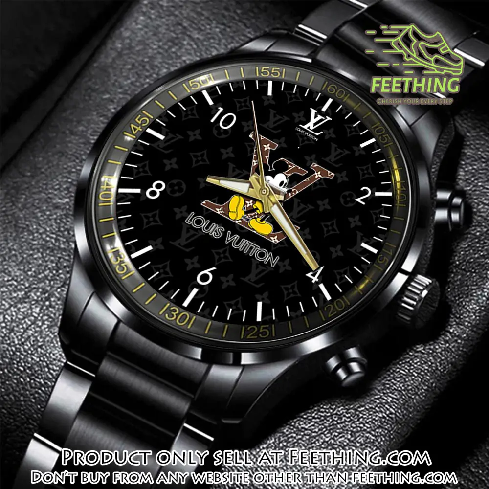 Lv luxury black fashion sport watch bwl1030 ft5939596